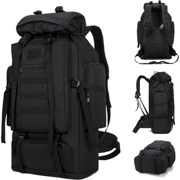 Military Tactical Backpack for Men Large Army Rucksack bag Hiking - Picture 1 of 7